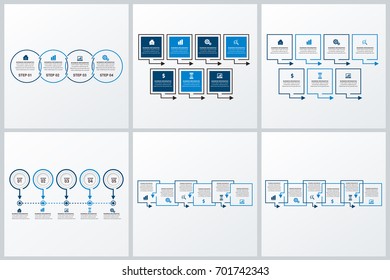 Modern Infographic Business Template Set
