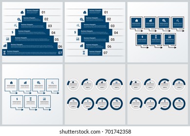 Modern Infographic Business Template Set