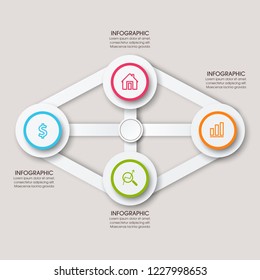 Modern Infographic Choice Template