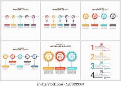 Modern Infographic Choice Template Set