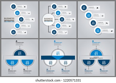 Modern Infographic Choice Template Set