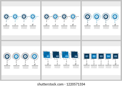 Modern Infographic Choice Template Set