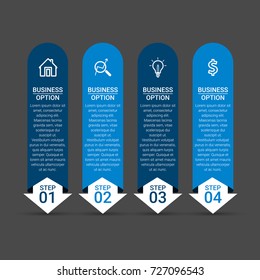 Modern Infographic Choice Templates 