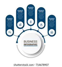 Modern Infographic Connection Template