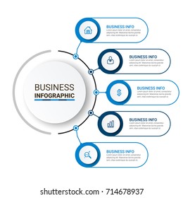 Modern Infographic Connection Template