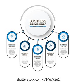 Modern Infographic Connection Template