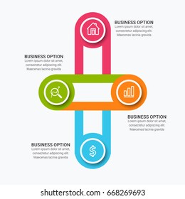 Modern Infographic Connection Templates