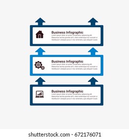 Modern Infographic Connection Templates Set