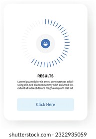 modern infographic dashboard template with flat design graphs and charts. Graphic elemetns. EPS8. Circle diagram vector.