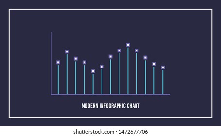 modern infographic design chart set