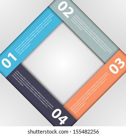 Modern infographic, design elements