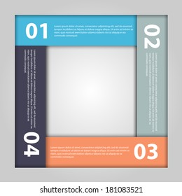 Modern infographic. Design elements.