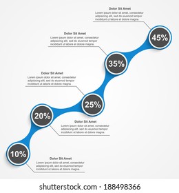 Modern infographic. Design elements.