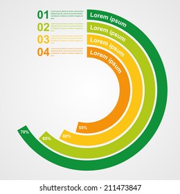 Modern infographic. Design elements