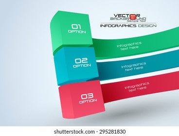 Modern Infographic Design Elements Vector Illustration Banner Numbers & Icons