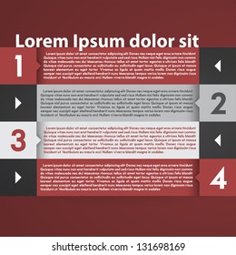 Modern Infographic Design Layout