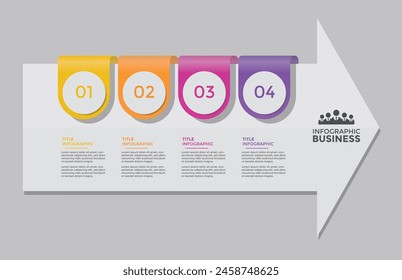 Moderne Infografik Design Set Vorlage