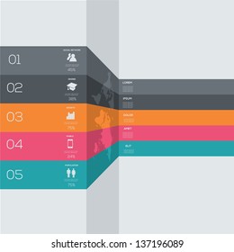 Modern Infographic Design template
