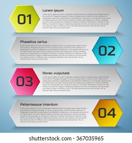 Modern Infographic design template