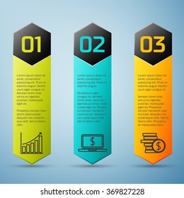 Modern Infographic design template