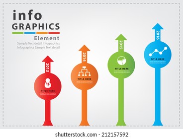 Modern infographic Design Vector