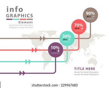 Modern infographic Design Vector