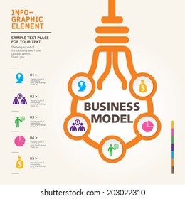 modern info-graphic design, vector, template business concept