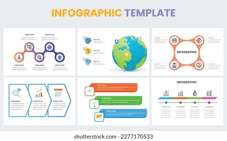 Moderne Infografik-Elemente, Vektorgrafik
