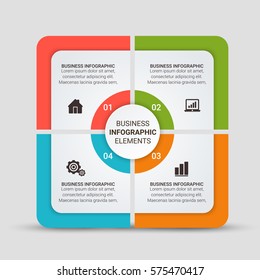 Modern Infographic elements design