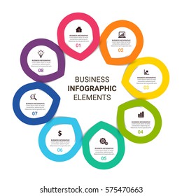 Modern Infographic elements design