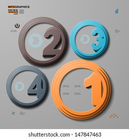 Modern infographic, eps 10