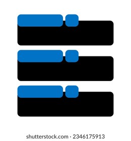 Modern infographic list vector element