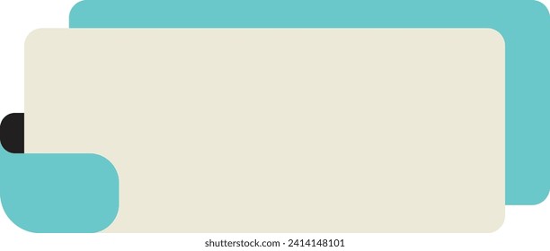 Modern infographic list vector element