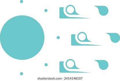 Modern infographic list vector element