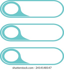 Modern infographic list vector element