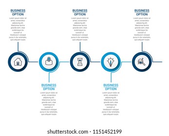 Modern Infographic Options Banner