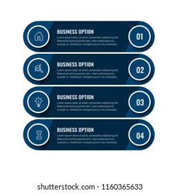 Modern Infographic Options Banner