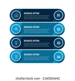 Modern Infographic Options Banner