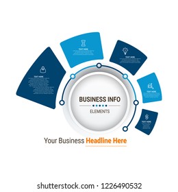 Modern Infographic Options Banner