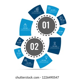 Modern Infographic Options Banner