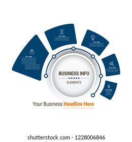 Modern Infographic Options Banner