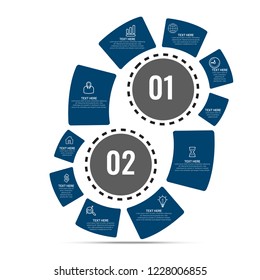 Modern Infographic Options Banner