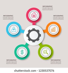 Modern Infographic Options Banner
