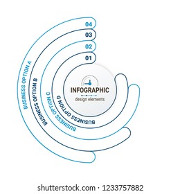 Modern Infographic Options Banner