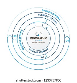 Modern Infographic Options Banner