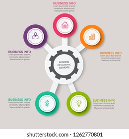 Modern Infographic Options Banner