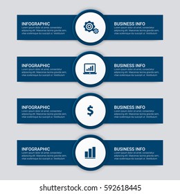 Modern Infographic Options Banner