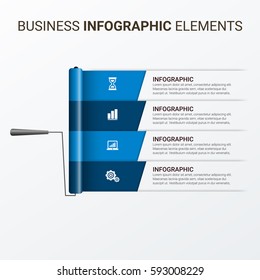 Modern Infographic Options Banner