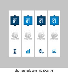 Modern Infographic Options Banner