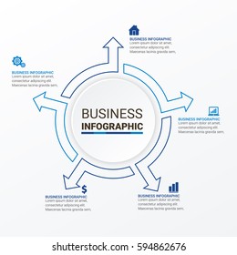 Modern Infographic Options Banner